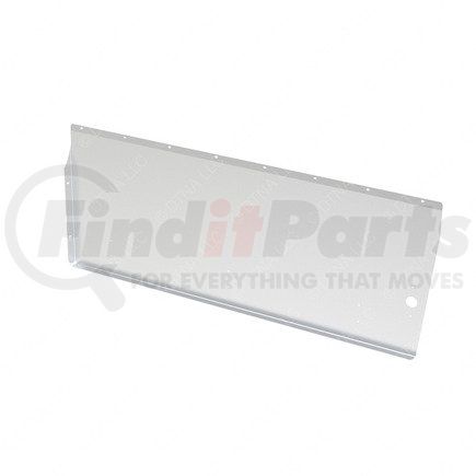 22-46119-006 by FREIGHTLINER - Roof Fairing Extender Trim Tab - Left Side, Aluminum, 1036.9 mm x 659.6 mm