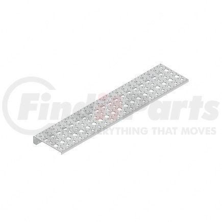 22-53610-519 by FREIGHTLINER - Sleeper Cabinet Step Tread - Right Side, Aluminum, 994 mm x 209 mm, 2.03 mm THK