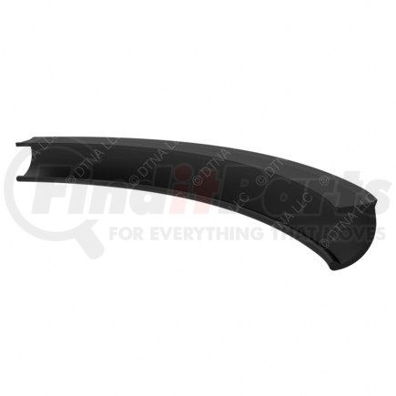 22-53928-001 by FREIGHTLINER - Fender Extension Panel - EPDM (Synthetic Rubber), Black