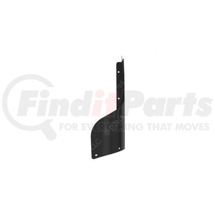 22-52025-003 by FREIGHTLINER - Roof Fairing Extender Trim Tab - Aluminum, 968.5 mm x 570.8 mm, 1.6 mm THK