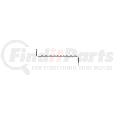 22-52437-027 by FREIGHTLINER - Fuel Tank Strap Step - Stainless Steel, 925 mm x 205 mm, 2.46 mm THK