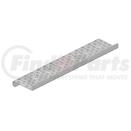 22-52438-030 by FREIGHTLINER - Sleeper Cabinet Step Tread - Stainless Steel, 675 mm x 160 mm, 2.46 mm THK