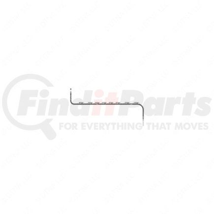 22-52438-037 by FREIGHTLINER - Fuel Tank Strap Step - Stainless Steel, 775 mm x 160 mm, 2.46 mm THK