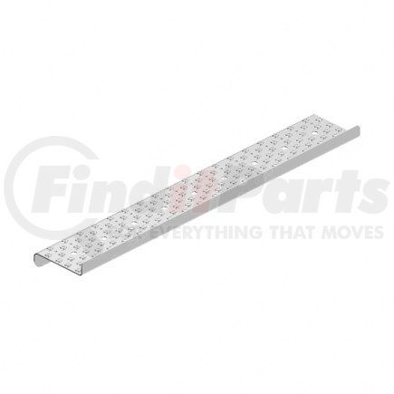 22-52438-038 by FREIGHTLINER - Fuel Tank Strap Step - Stainless Steel, 925 mm x 160 mm, 2.46 mm THK