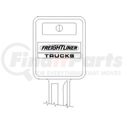 22-52690-000 by FREIGHTLINER - Vehicle Key Set