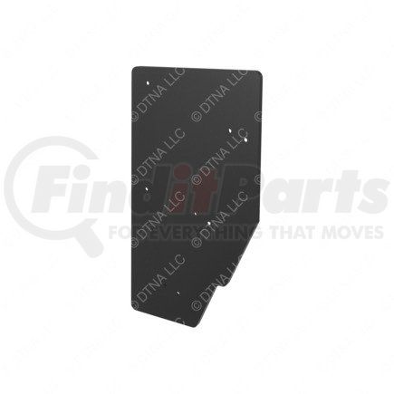 22-52904-002 by FREIGHTLINER - Mud Flap - Black, 860 mm x 488 mm, 20 mm THK