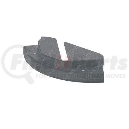 22-53370-000 by FREIGHTLINER - Sleeper Bunk Support Cover - ABS, Slate Gray, 2 mm THK