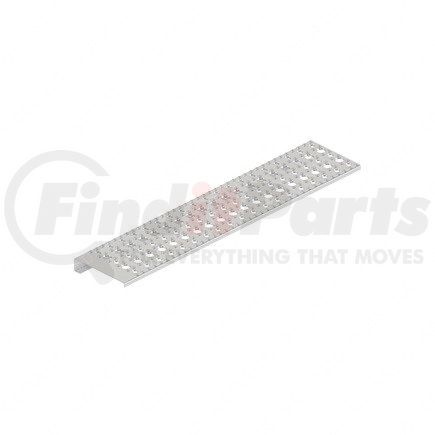 22-53610-131 by FREIGHTLINER - Sleeper Cabinet Step Tread - Right Side, Aluminum, 1594 mm x 209 mm, 2 mm THK