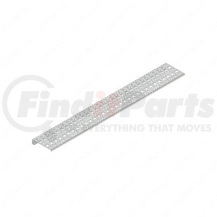 22-53610-133 by FREIGHTLINER - Sleeper Cabinet Step Tread - Right Side, Aluminum, 1694 mm x 209 mm, 2.03 mm THK