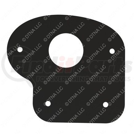 22-61616-000 by FREIGHTLINER - Side Turn Indicator Light Mounting Bracket - Left Side, Stainless Steel