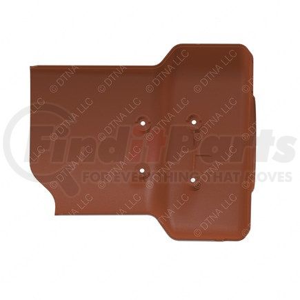 22-62019-001 by FREIGHTLINER - Steering Column Cover - Thermoplastic Olefin, Brownstone, 286.97 mm x 225.27 mm