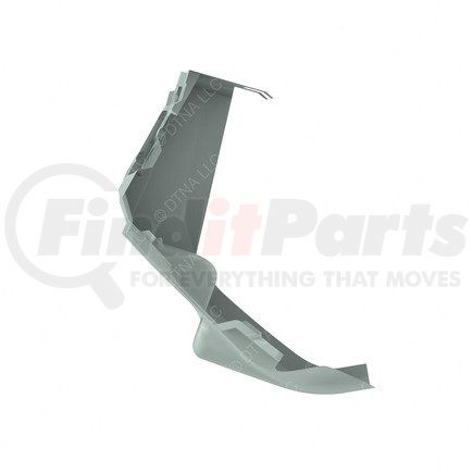 22-62145-002 by FREIGHTLINER - Steering Column Cover - Polycarbonate/ABS, Slate Gray, 5.5 mm THK