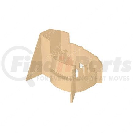 22-62196-000 by FREIGHTLINER - Instrument Panel Lens Retainer - Right Side, ABS, Parchment, 3 mm THK