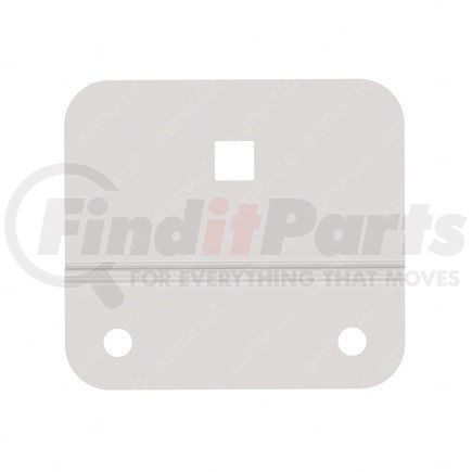 22-63309-000 by FREIGHTLINER - Utility Light Bracket - Stainless Steel, 0.12 in. THK