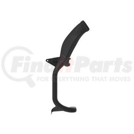 22-63476-000 by FREIGHTLINER - Heater Floor Duct - Left Side, Polyethylene, Carbon Black, 948.9 mm x 327.2 mm