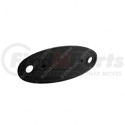 22-63572-002 by FREIGHTLINER - Exterior Sun Visor Gasket - EPDM (Synthetic Rubber), 2 mm THK