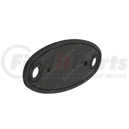 22-63572-003 by FREIGHTLINER - Exterior Sun Visor Gasket - EPDM (Synthetic Rubber), 2 mm THK
