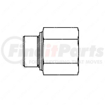 22-58425-000 by FREIGHTLINER - Pipe Fitting - Adapter, M24 x 1.5, 1/2 F8O HGS