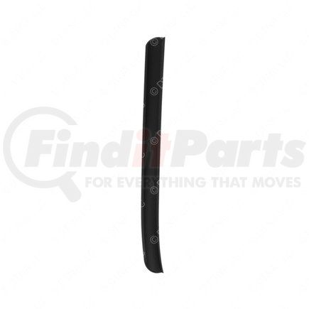 22-58810-000 by FREIGHTLINER - Fender Extension Panel - EPDM (Synthetic Rubber), Black