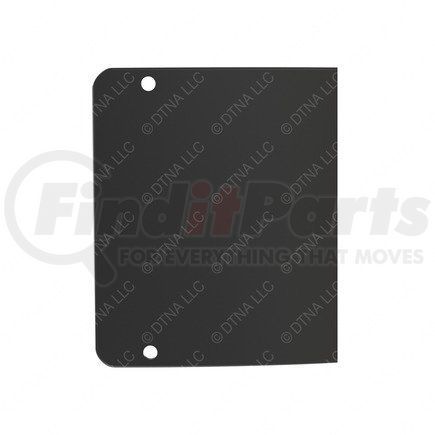 22-59409-000 by FREIGHTLINER - Fuel Filler Door - Left Side, Polyamide + PolypheNylon Ether, Silhouette Gray