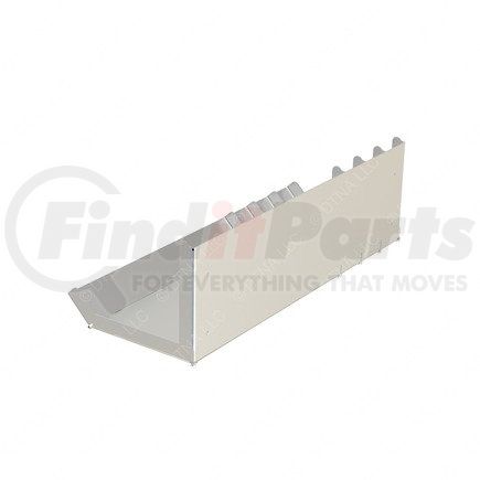 22-60614-004 by FREIGHTLINER - Tractor Trailer Tool Box Cover - Aluminum, 918.4 mm x 292.2 mm, 3.2 mm THK