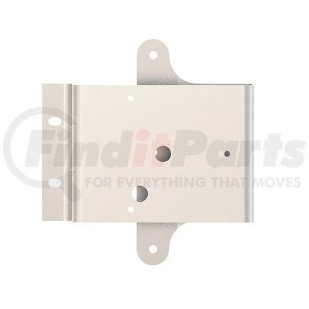 22-66366-000 by FREIGHTLINER - Strobe Light Mounting Bracket - Stainless Steel, 0.12 in. THK