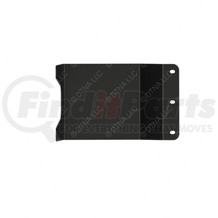 22-68104-001 by FREIGHTLINER - GPS Navigation System Antenna Bracket - Aluminum, 406.9 mm x 250 mm, 3.2 mm THK