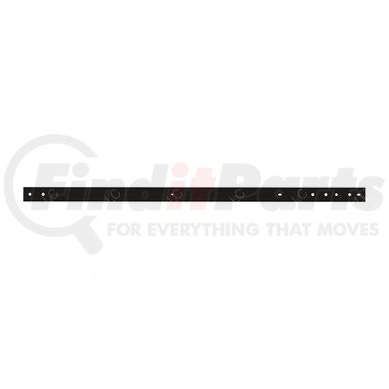 22-68409-018 by FREIGHTLINER - Truck Fairing Support Bracket - Left Side, Steel, Black, 1300 mm x 55 mm