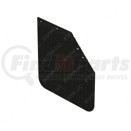 22-68440-021 by FREIGHTLINER - Mud Flap - Right Side, Nylon, 762 mm x 605 mm, 6.5 mm THK