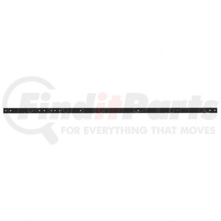 22-68409-048 by FREIGHTLINER - Truck Fairing Support Bracket - Left Side, Steel, Black, 2225 mm x 55 mm