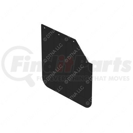 22-68440-001 by FREIGHTLINER - Mud Flap - RH or LH, Nylon, 762 mm x 605 mm, 6.5 mm THK