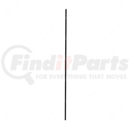 22-68440-032 by FREIGHTLINER - Mud Flap - Left Side, Nylon, 685.8 mm x 605 mm, 6.5 mm THK