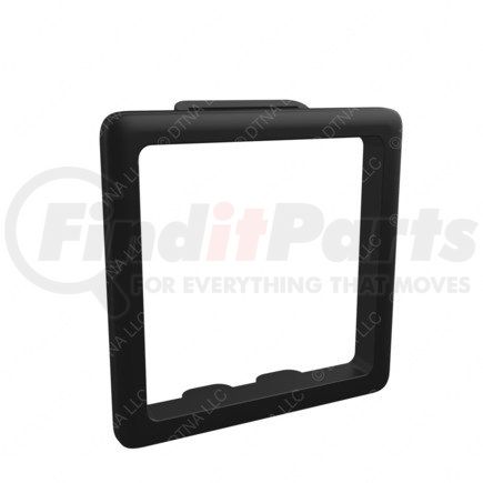 22-64392-000 by FREIGHTLINER - Directional Outlet Duct Louver Retainer - ABS, Black, 2.13 in. x 2.13 in.