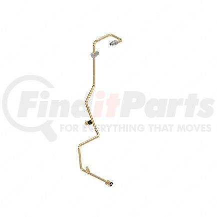 22-64745-001 by FREIGHTLINER - HVAC Hardline - Steel, Yellow, 0.04 in. THK