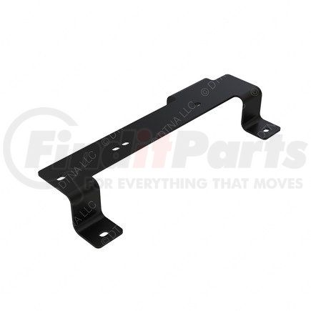 22-69804-000 by FREIGHTLINER - Cab Load Center Bracket - Steel, Black, 13.58 in. x 6.33 in., 0.13 in. THK