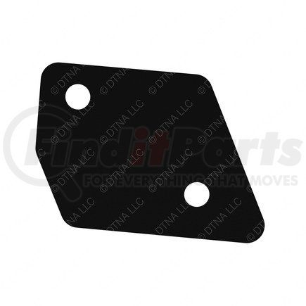 22-69817-001 by FREIGHTLINER - Multi-Purpose Seal - Right Side, Neoprene, Black, 0.06 in. THK