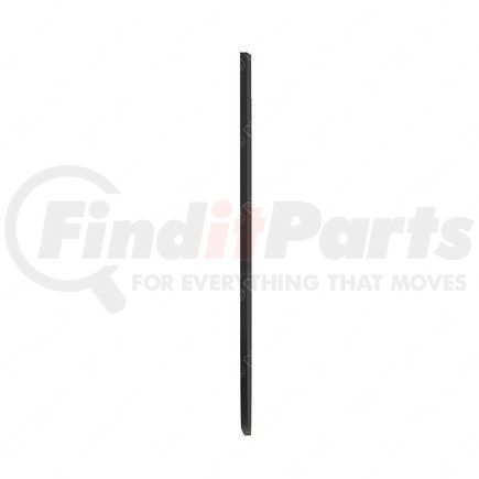 22-69681-002 by FREIGHTLINER - Mud Flap - Left Side, Rubber, 609.6 mm x 457.2 mm, 7.9 mm THK