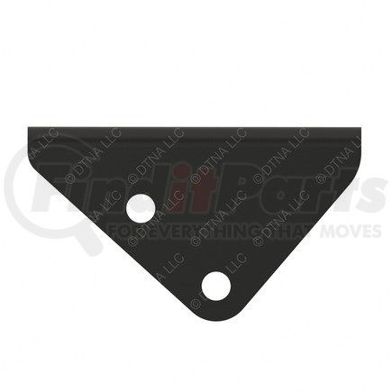 22-71106-001 by FREIGHTLINER - Step Assembly Mounting Bracket - Steel, Black, 0.12 in. THK