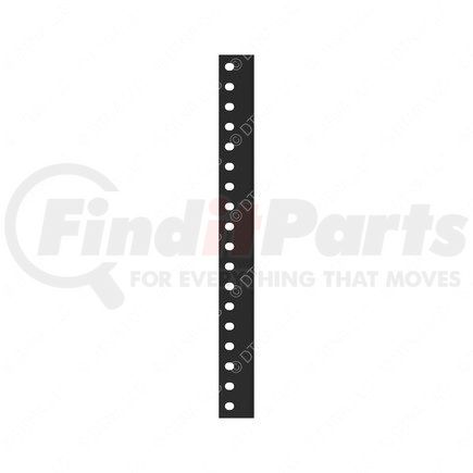 22-72987-001 by FREIGHTLINER - Body Mount - Right Side, Steel, 910 mm x 76.2 mm, 7.93 mm THK