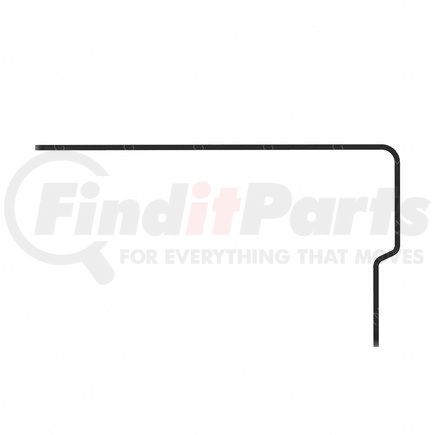 22-73013-000 by FREIGHTLINER - Truck Fairing Mounting Bracket - Steel, Black, 0.09 in. THK