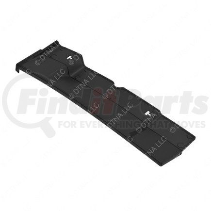 22-69318-001 by FREIGHTLINER - Kick Panel - Right Side, Thermoplastic Olefin, Black, 4 mm THK