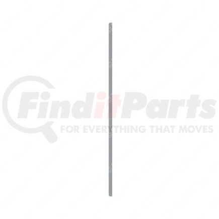 22-69558-033 by FREIGHTLINER - Sleeper Bunk Panel - Aluminum Alloy, Shadow Gray, 0.08 in. THK