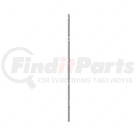 22-69558-037 by FREIGHTLINER - Sleeper Bunk Panel - Aluminum Alloy, Shadow Gray, 0.08 in. THK