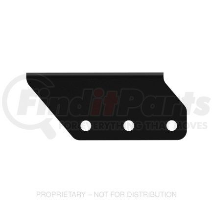 22-69604-000 by FREIGHTLINER - Fuel Tank Step Bracket - Steel, 3.22 mm THK