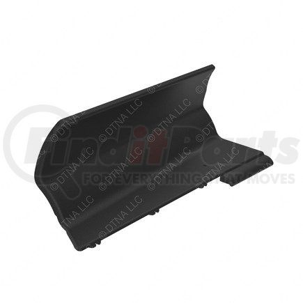 22-69771-005 by FREIGHTLINER - Cab Extender Fairing Tab Trim - Right Side, Thermoplastic Olefin, Black