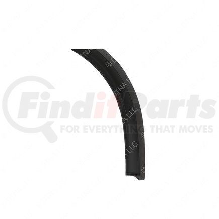 22-74166-002 by FREIGHTLINER - Truck Quarter Fender - Left Side, Thermoplastic Olefin, 31.96 in. x 18.02 in.