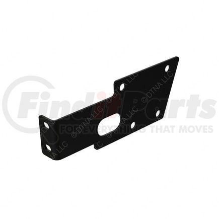 22-74328-000 by FREIGHTLINER - Cab Load Center Bracket - Right Side, Steel, Black, 0.12 in. THK