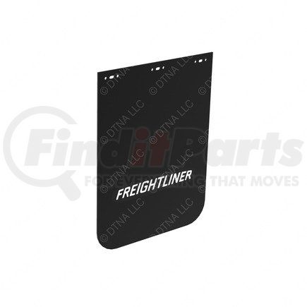 22-74340-201 by FREIGHTLINER - Mud Flap - RH or LH, Polyethylene, 609.6 mm x 457.2 mm, 4.8 mm THK