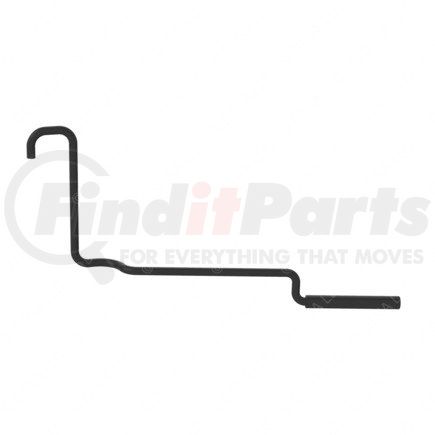 22-74409-001 by FREIGHTLINER - Operating Rod Spring - Right Side, Alloy Steel, Black