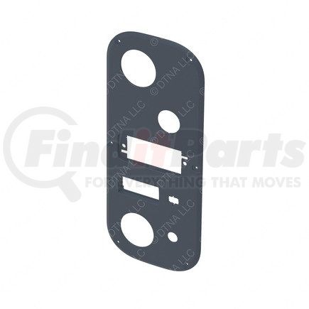 22-74443-000 by FREIGHTLINER - Sleeper Bunk Panel - ABS, Carbon, 556.2 mm x 234.3 mm